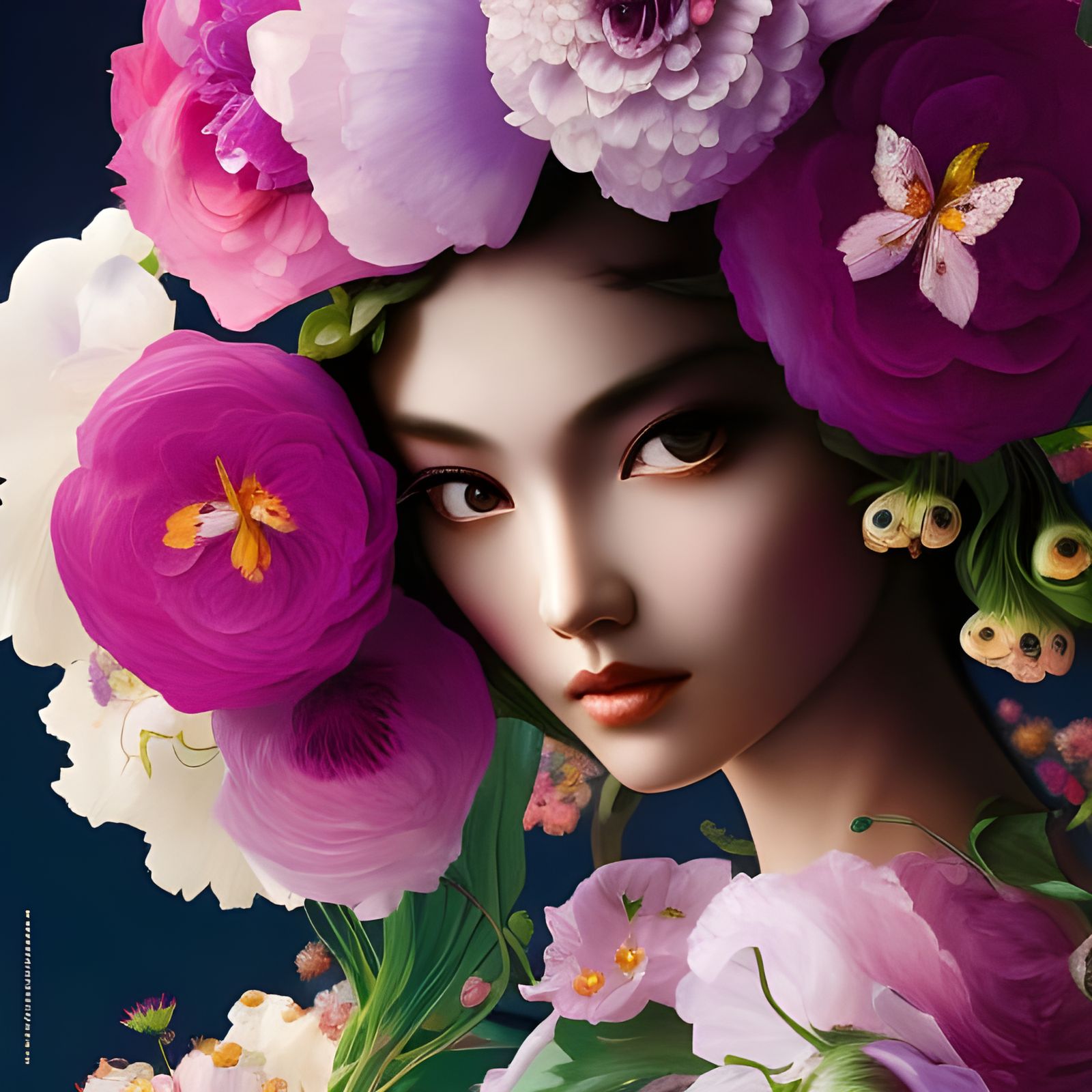 Beautiful Princess of Lisianthus