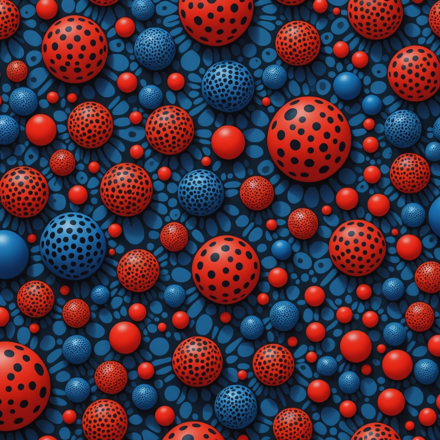 Abstract Duality in Nature, Digital Art