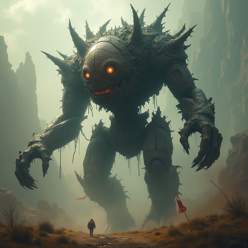 Kronkoid Attack: Macroscopic Epic in Giger Style