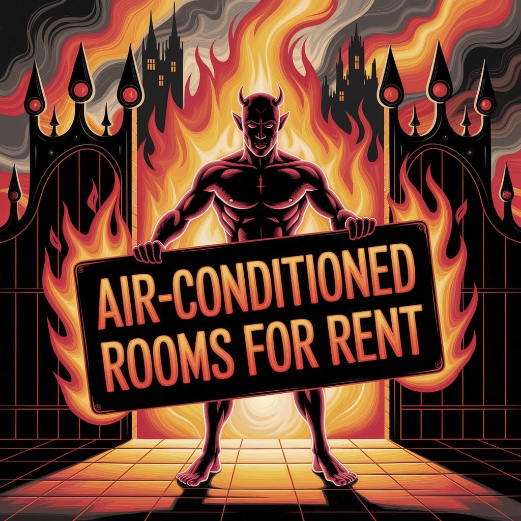 The Devil Offers a Chilling Real Estate Deal in a Vibrant Oi...