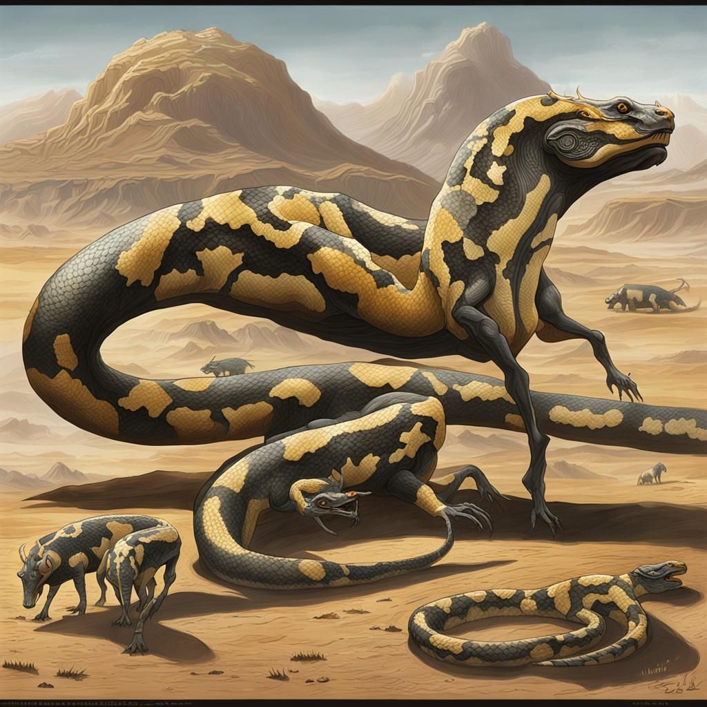 Cow-Python Aliens on an Exoplanet: Speculative Zoology
