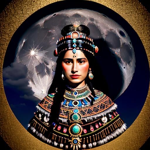 Metztli: Aztec Goddess of Moon and Night
