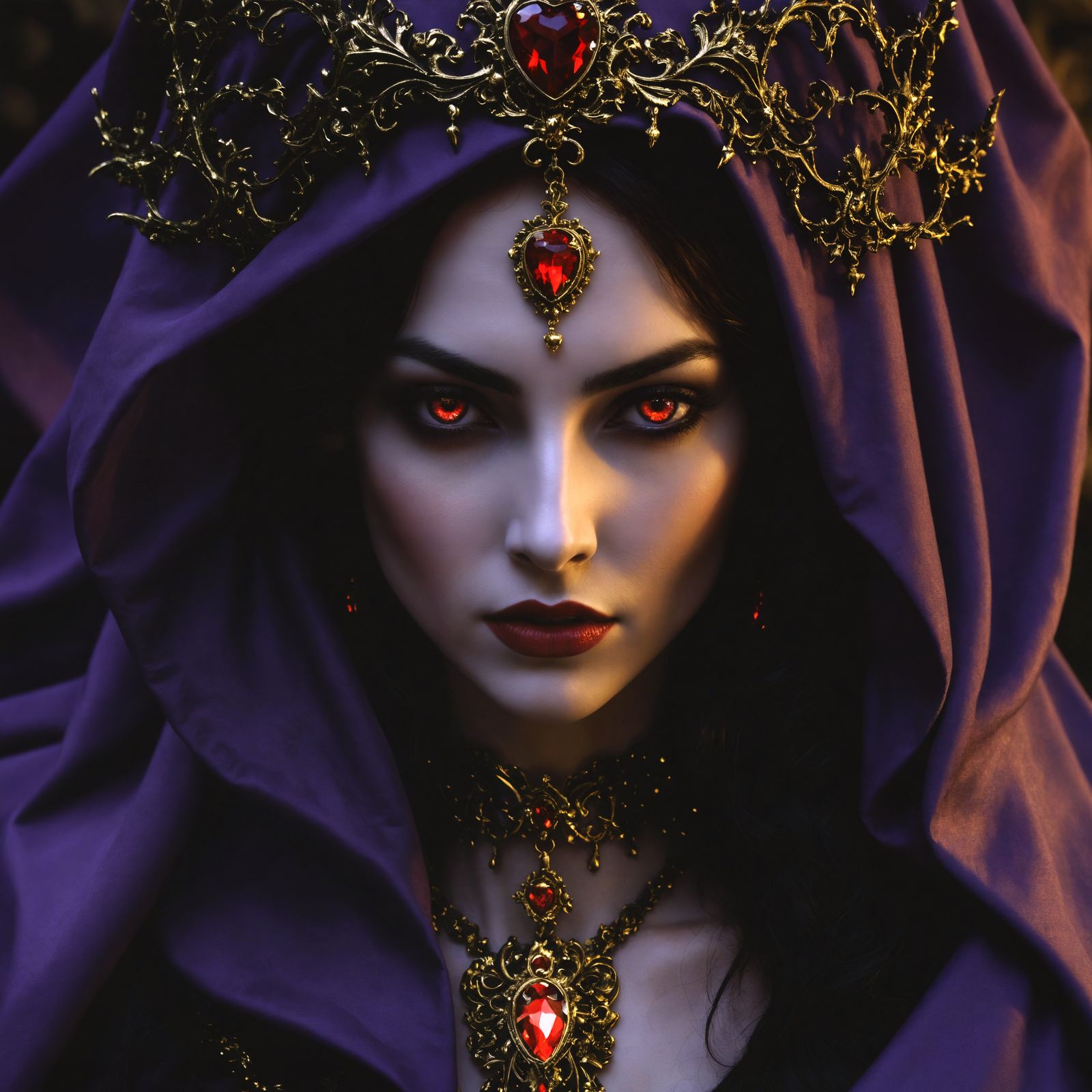 Eternal Women in Dark Fantasy World Collide