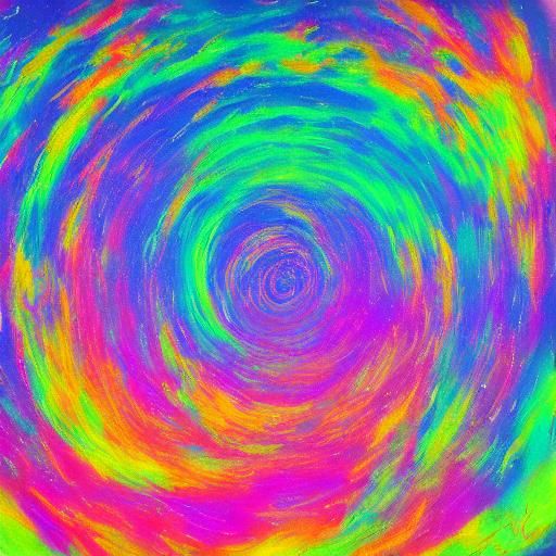 Cosmic Surrealism: Nebula Swirls Around Distant Planet