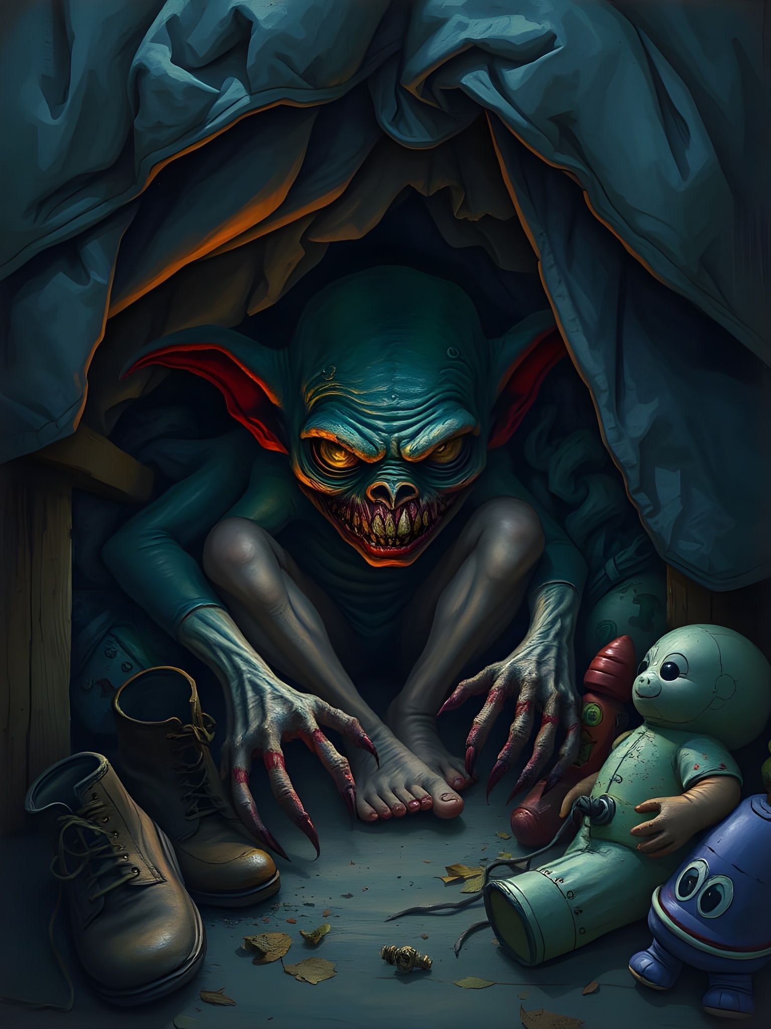 The Childhood Monster Lurking Beneath