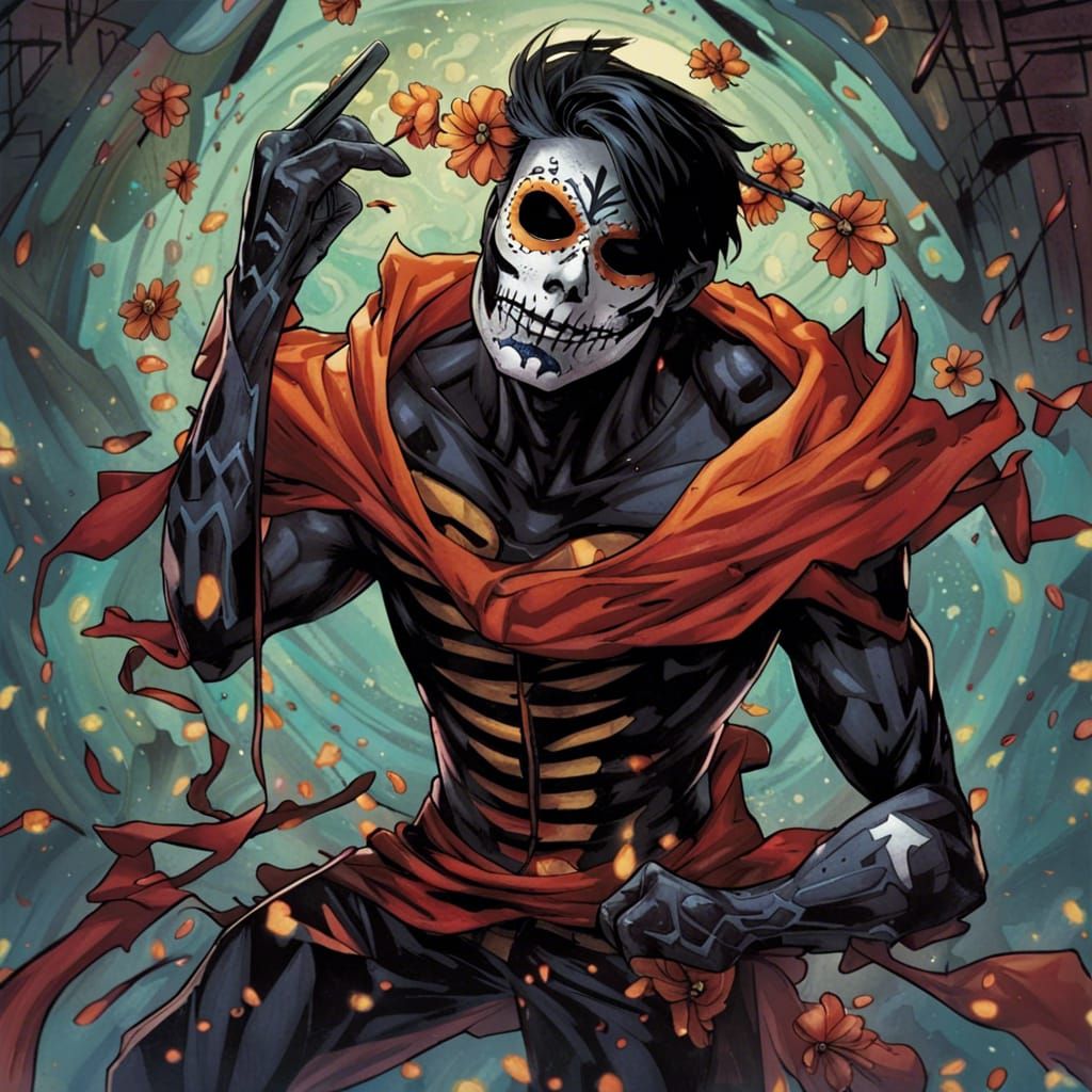 Tim Drake Celebrates Dia de los Muertos