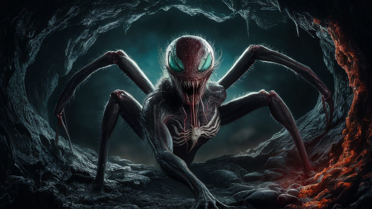 Human Spider Alien Species