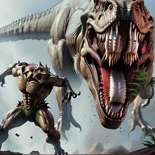 A T-Rex: Instinct Over Intellect