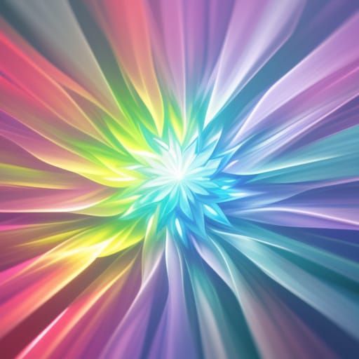 Surrealistic Lightscape in Soft Focus