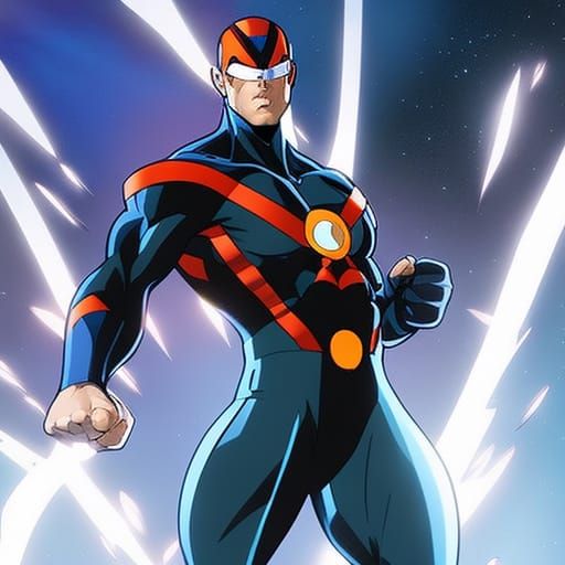 Hyperrealistic Omni-Man Portrait with Dramatic Lighting