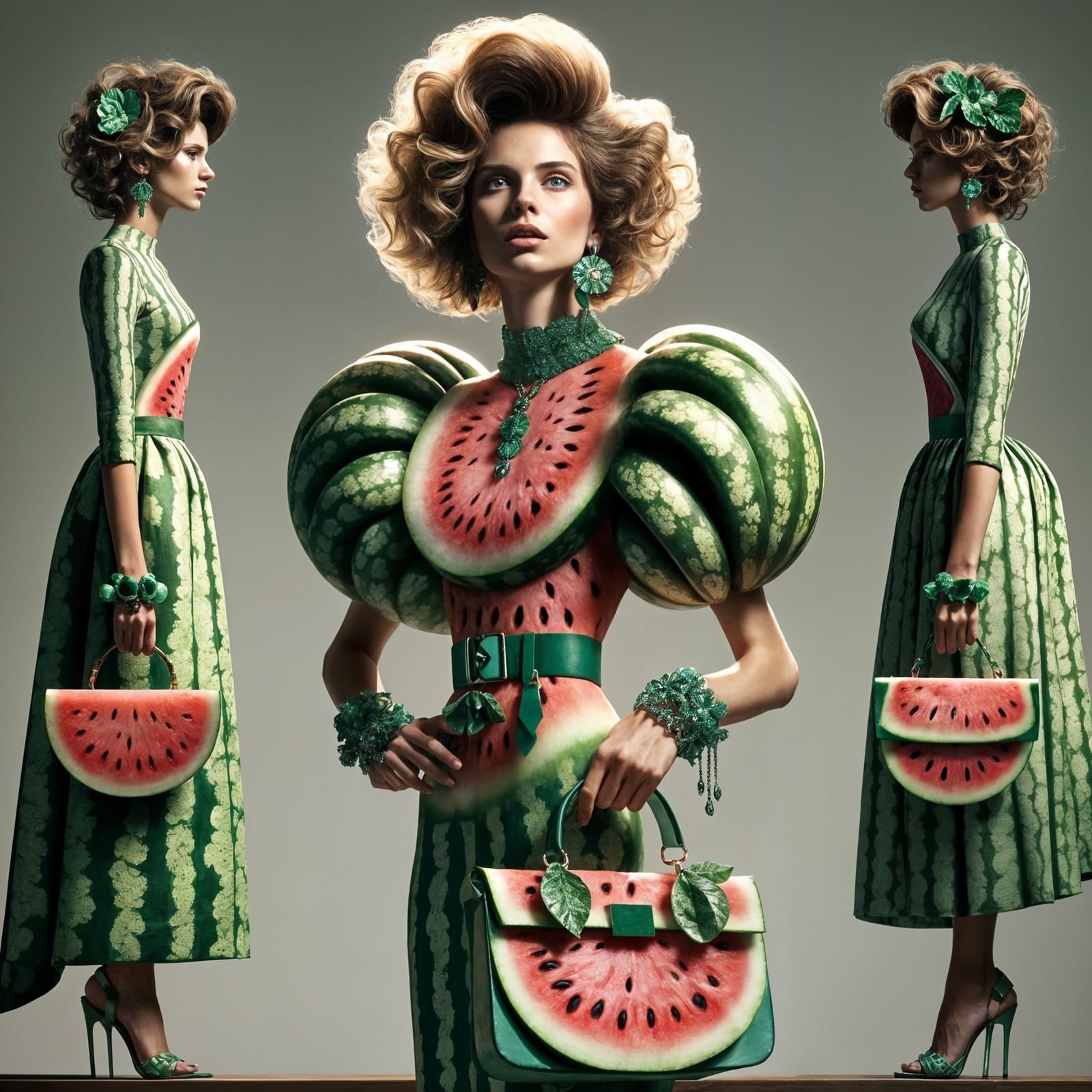 The Summer Watermelon trend ! The latest look fresh from the...