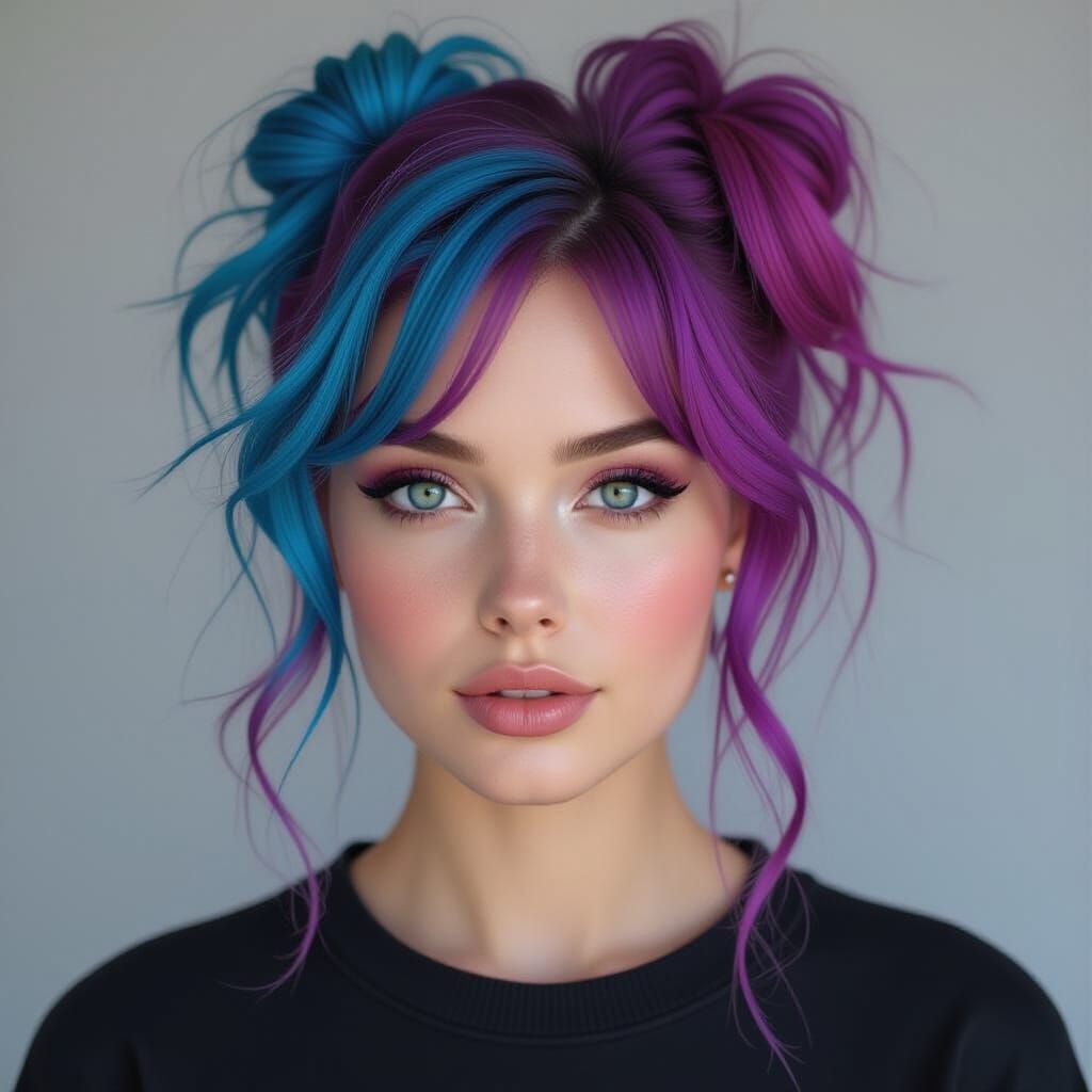Vibrant Manic Panic Pixie Dream Girl