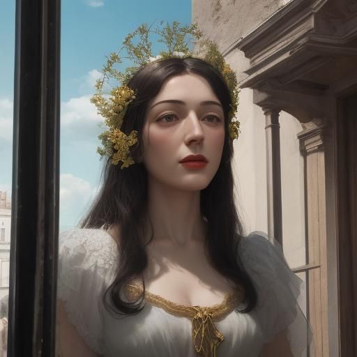 Surreal Heart Tree in Dreamlike Magical Realism