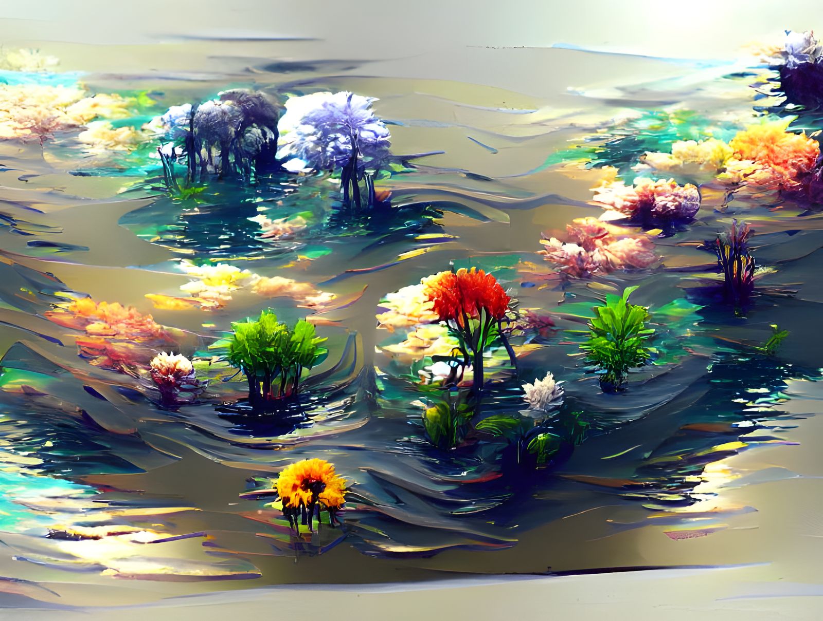 Flooded Flowers
