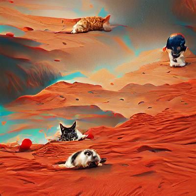 Cats on Mars