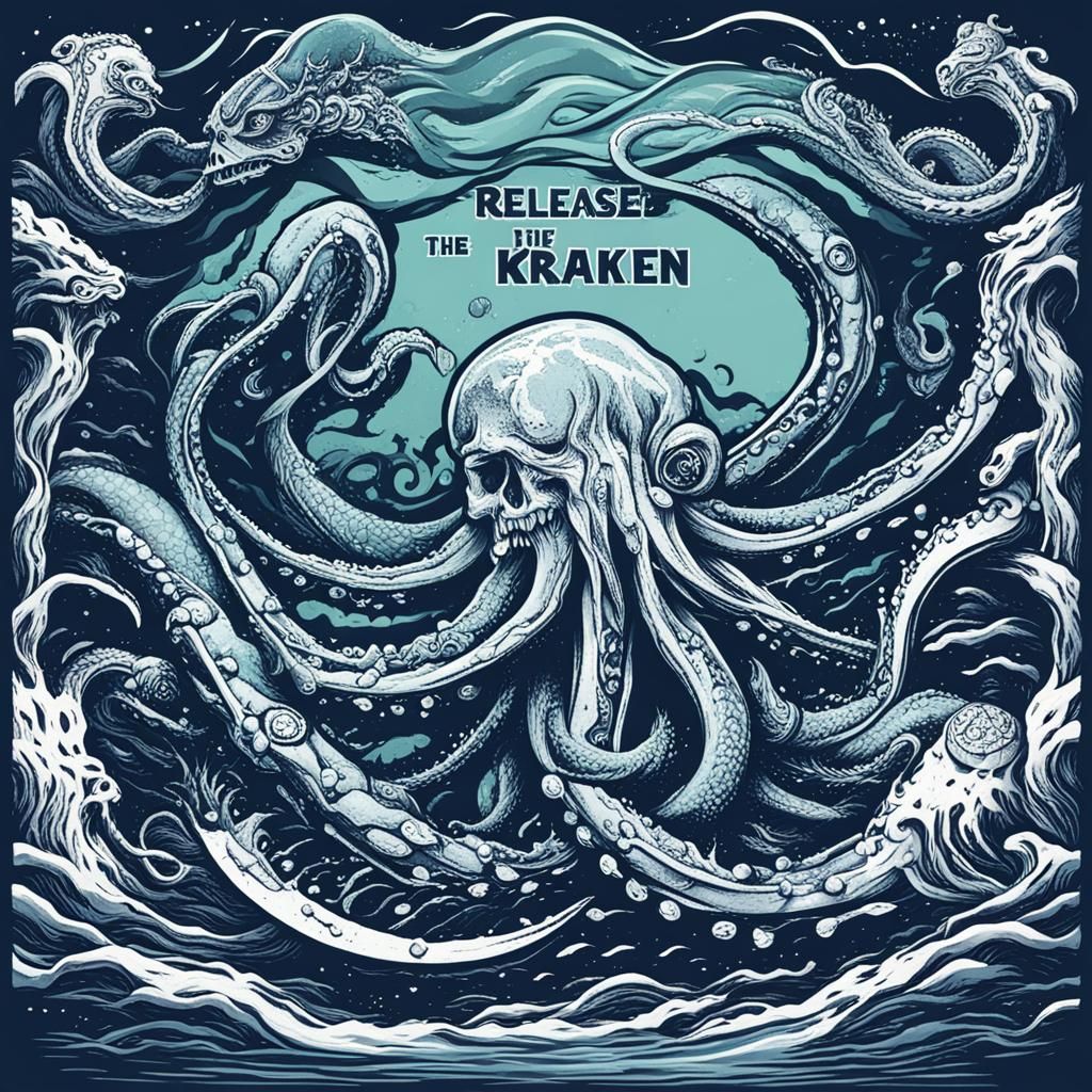 Release the Kraken: AI Generated Sea Monster