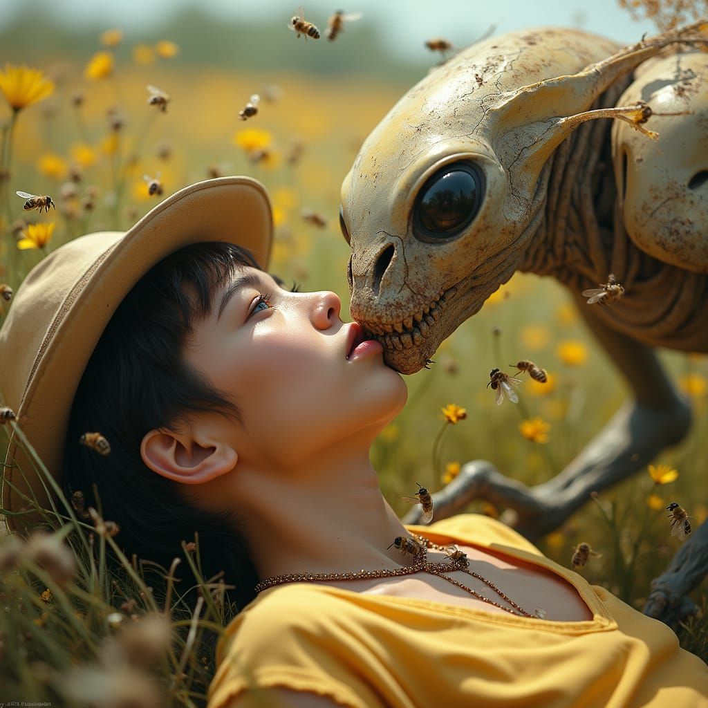 Alien Beauty in Hyperdetailed HDR