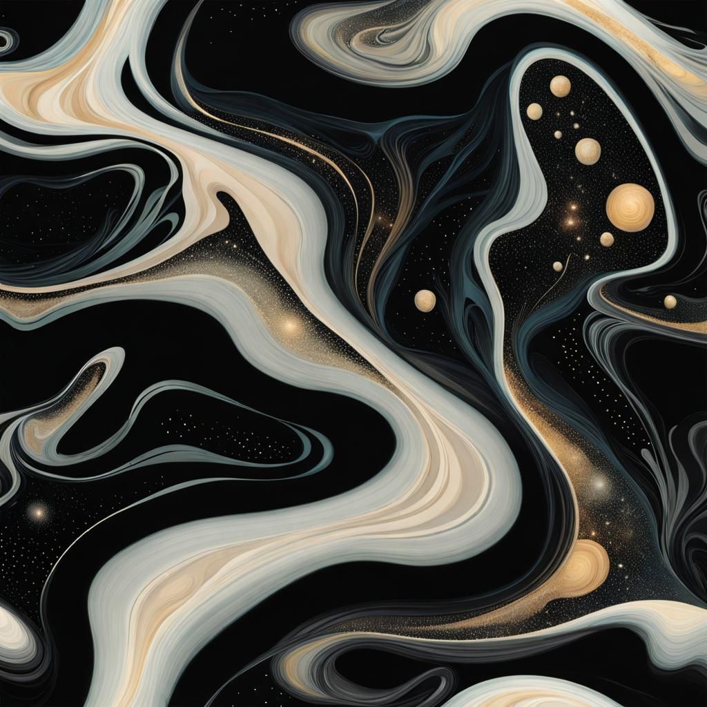 Alabaster Stardust in a Luminous Lagoon