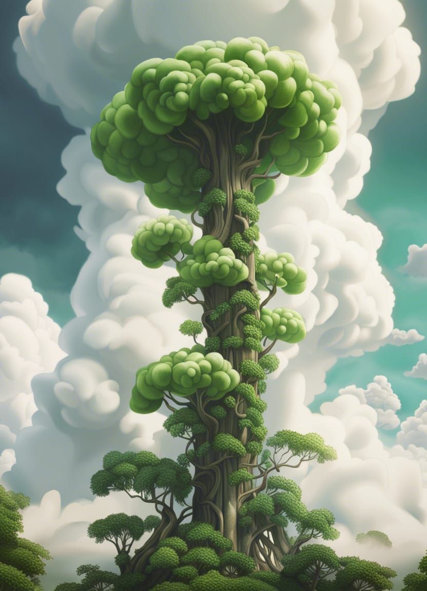 Cloudy vegetable