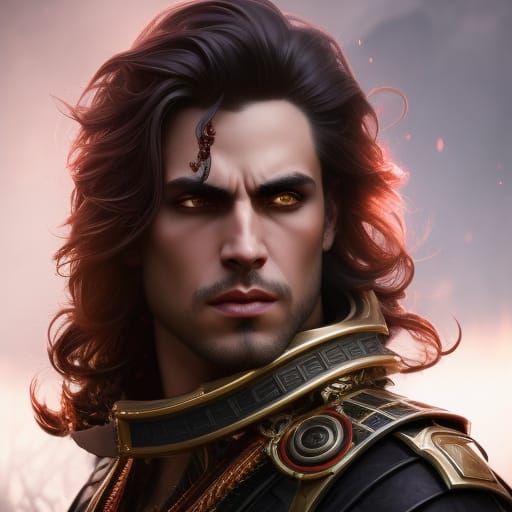 Dramatic High Fantasy Vampire Courtier