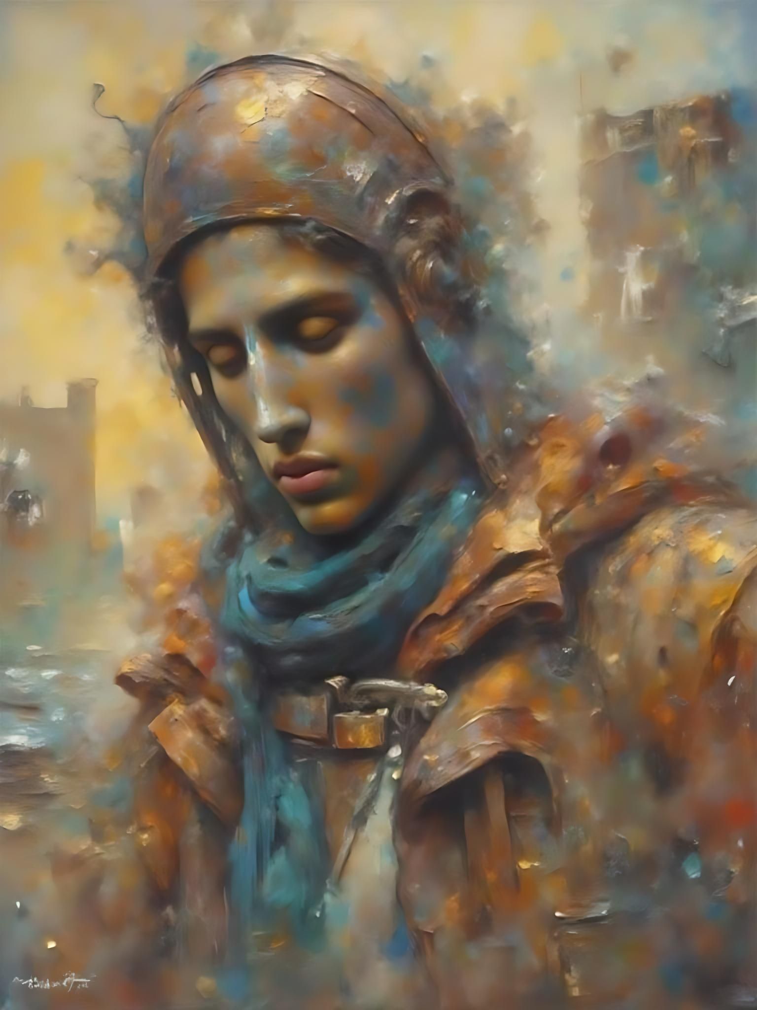 Nazgûl with Golden Leaf Dust Effect