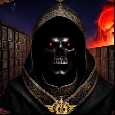 Surreal Fantasy World in Cyberpunk Style