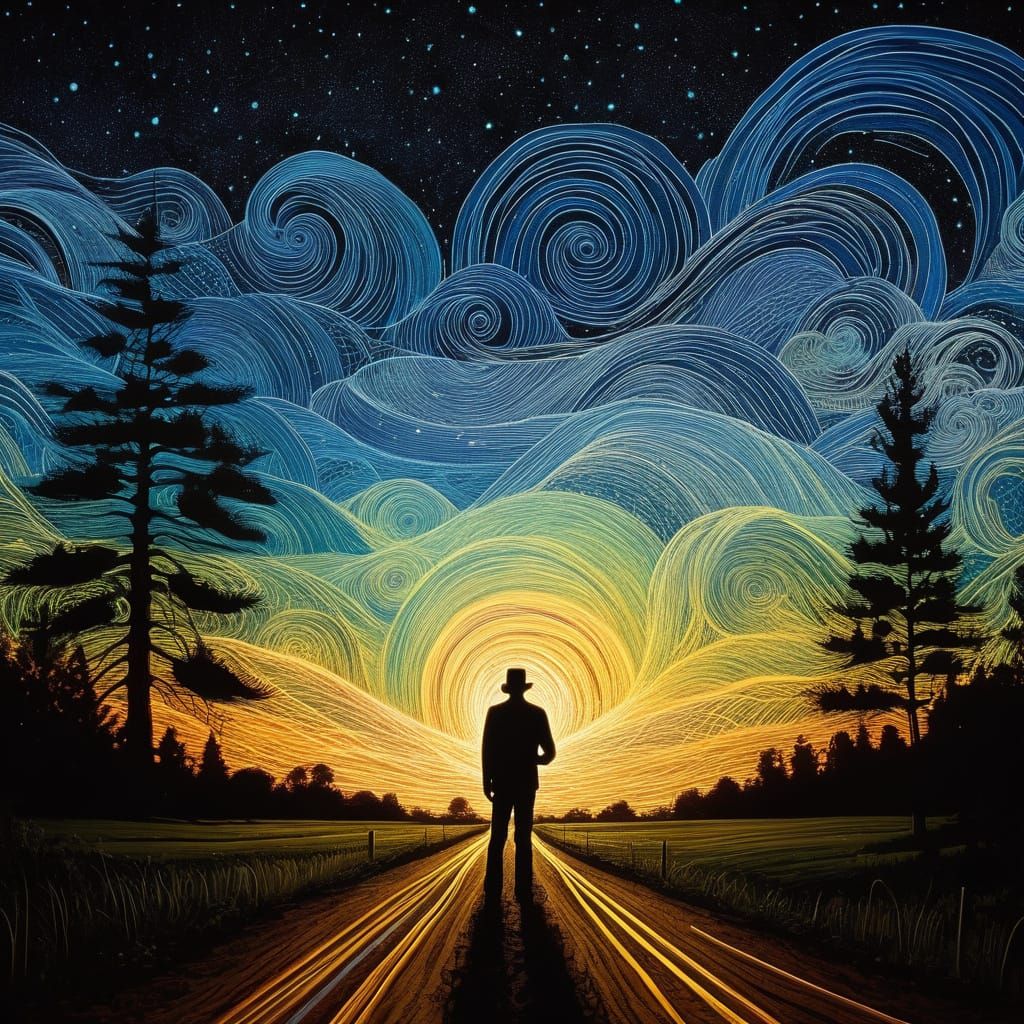 Intricate Light Sculptures by James R Eads in Long Exposure