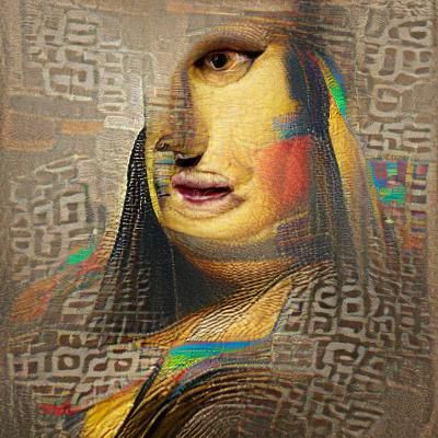 AI Interpretation of the Mona Lisa