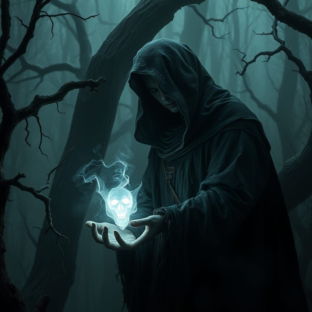 Dullahan Collects Ethereal Soul in Dark Fantasy Style