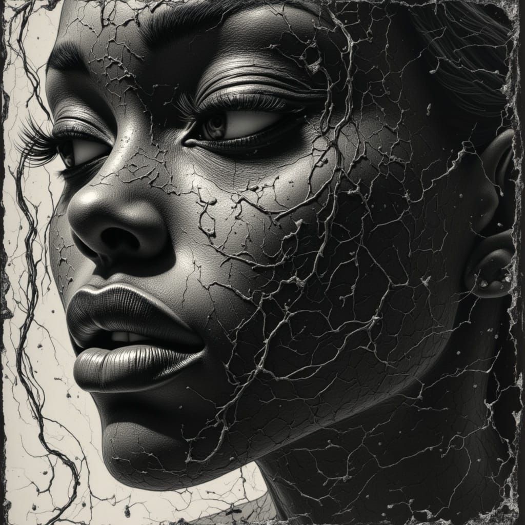 3D Metallic Halftone Image Through Perforated Sheet