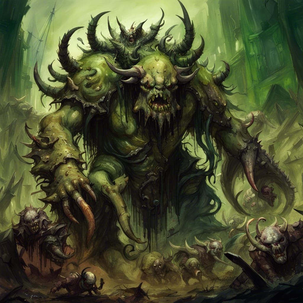 Behemoth of  Nurgle (second attempt)