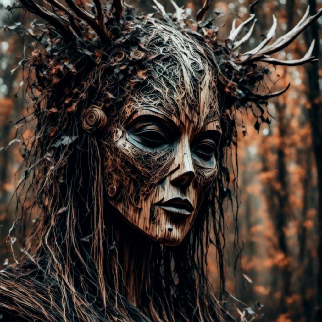 Earth Goddess in Ethereal Fantasy Style