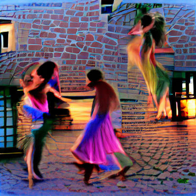 Courtyard Dance: A Summer Celebration