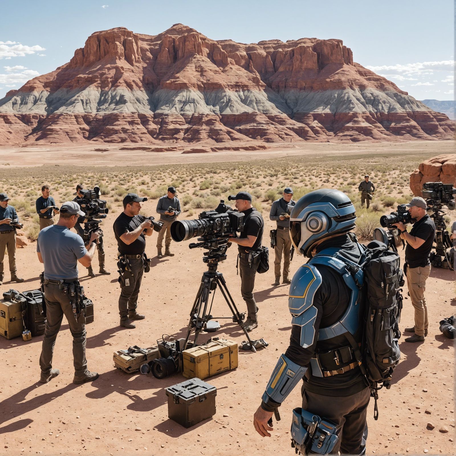 Sci-Fi Series Production in the Painted Desert