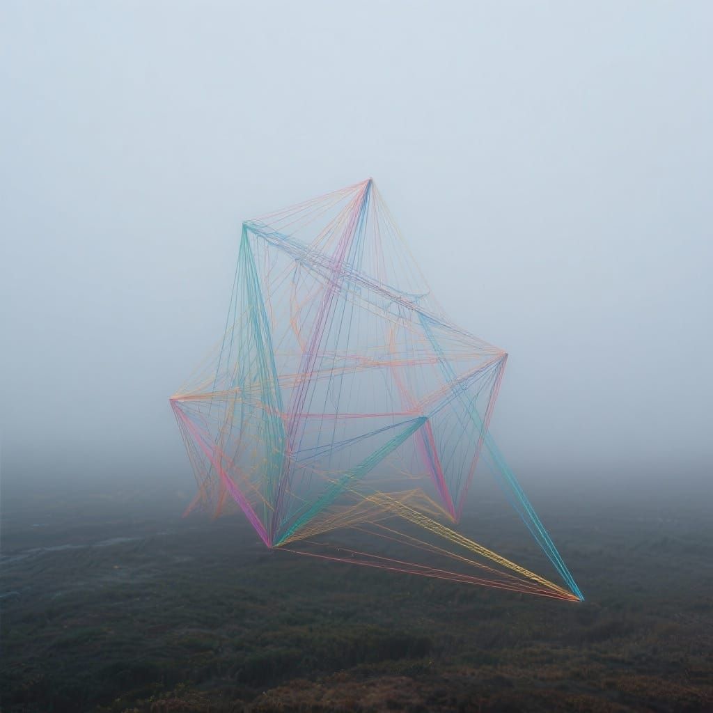 Colorful Linear Structure in Foggy World