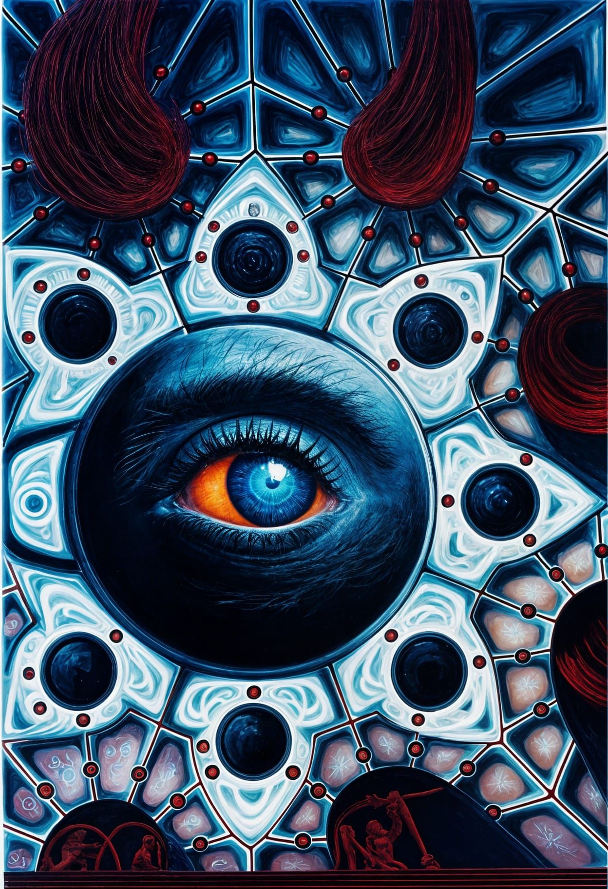 Cyberpunk Portrait of an Ojo