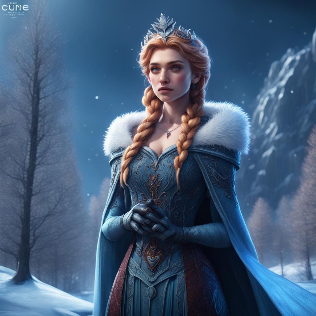 True Love Thaws a Frozen Heart: Fantasy Art