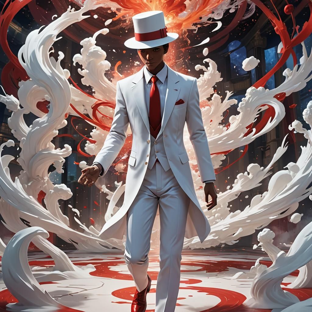 Zé Pilintra: Anime-Inspired 3D Art of a Trickster