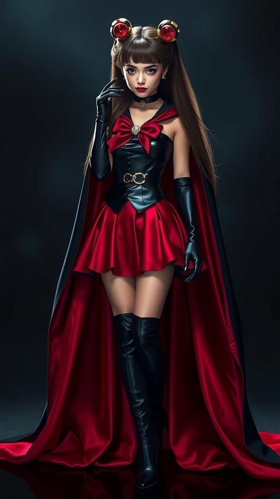 Vampire Sailor Moon Emerges from Darkness