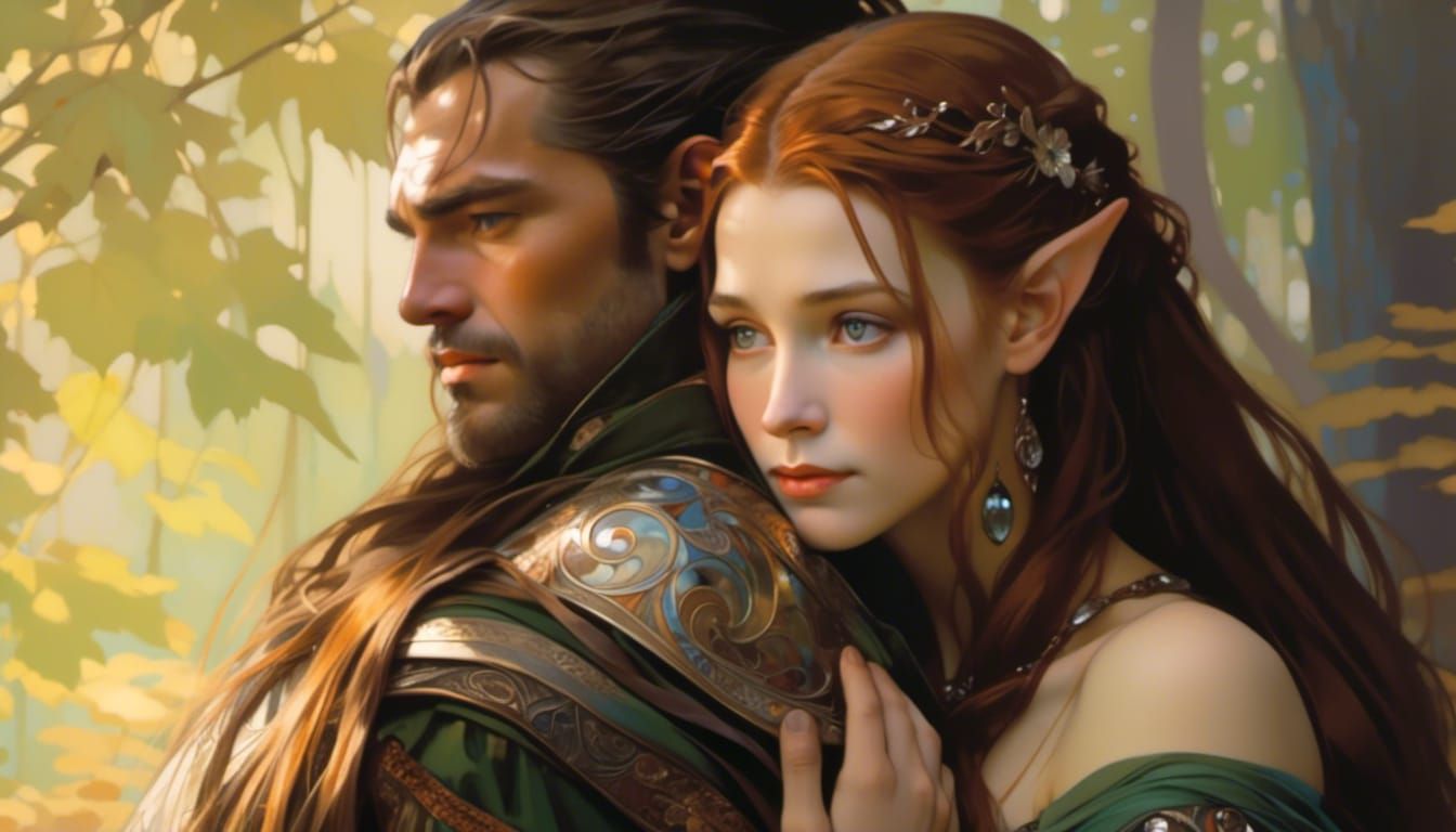 Kili and Tauriel… ❤️❤️❤️