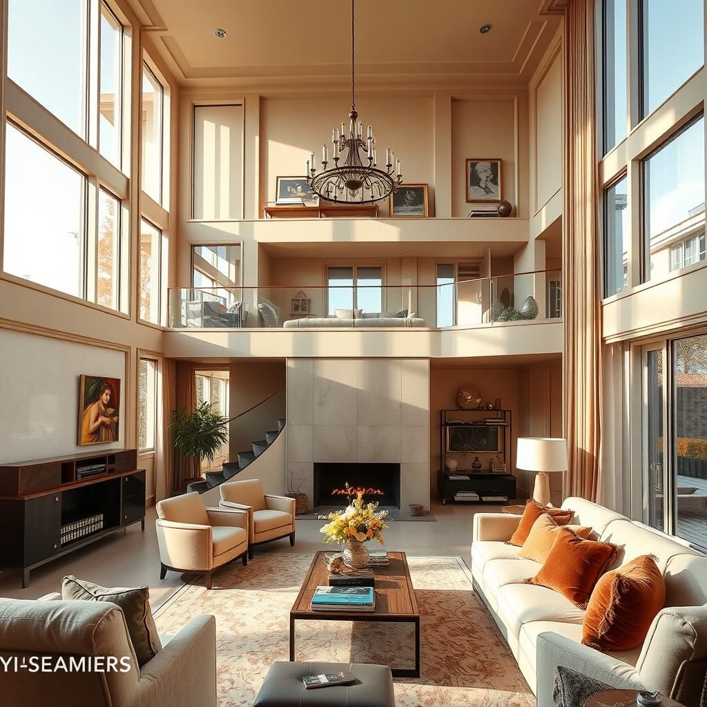 Luxurious Multistoried House with Natural Light