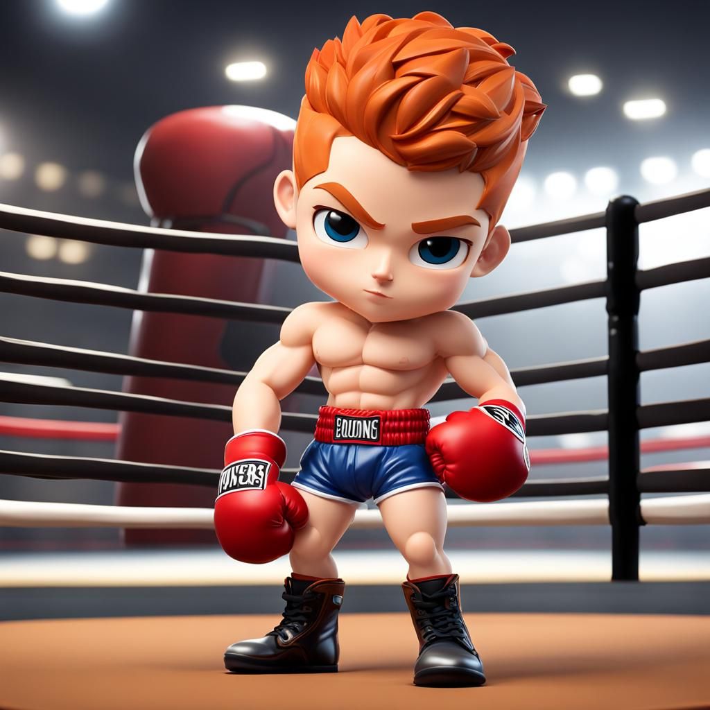 Ginger Chibi Boxer 240204B