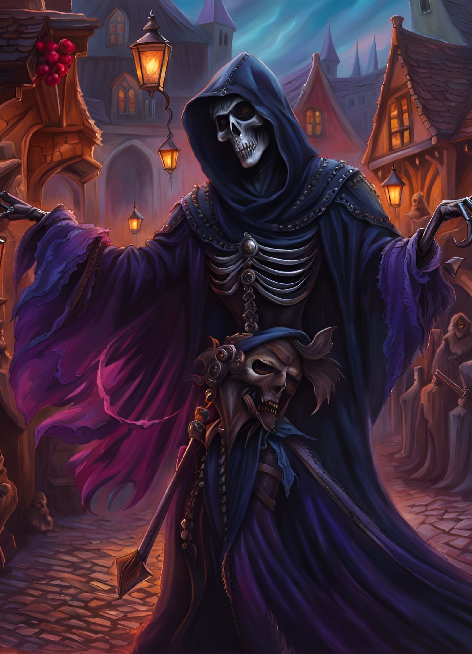 Grim Reaper's Ghost Carnaval in Plagued Town