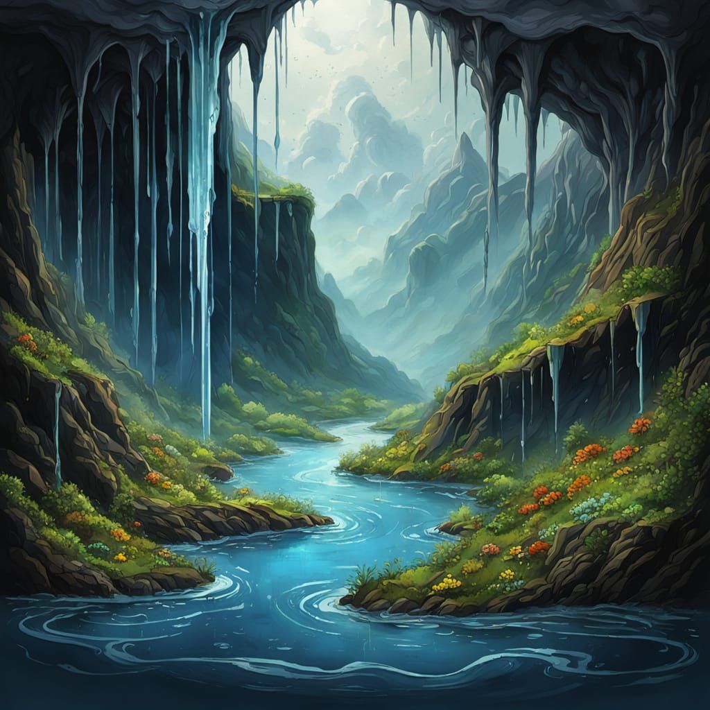 Surreal Cosmic Landscape