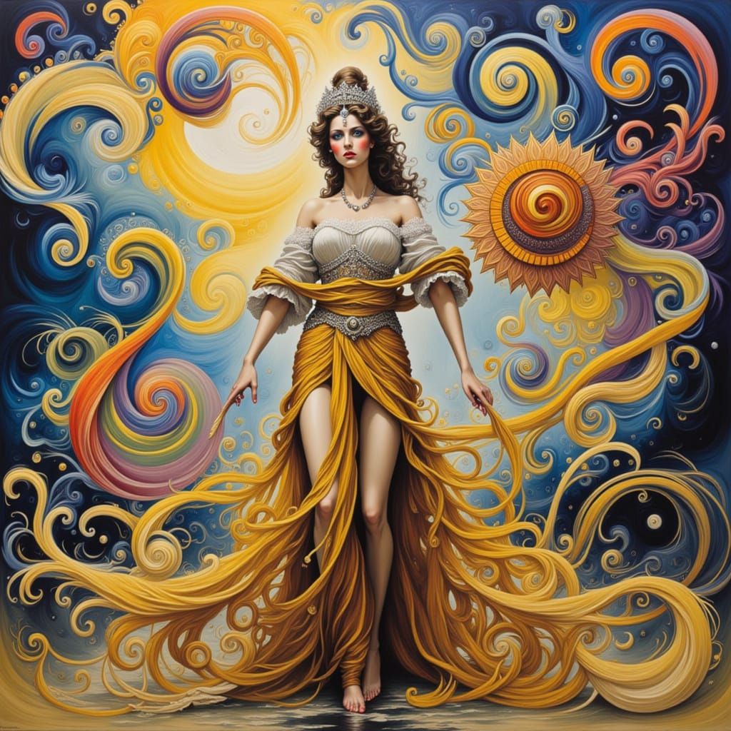 Stylized Portrait of a Man in Graphic Novel Style