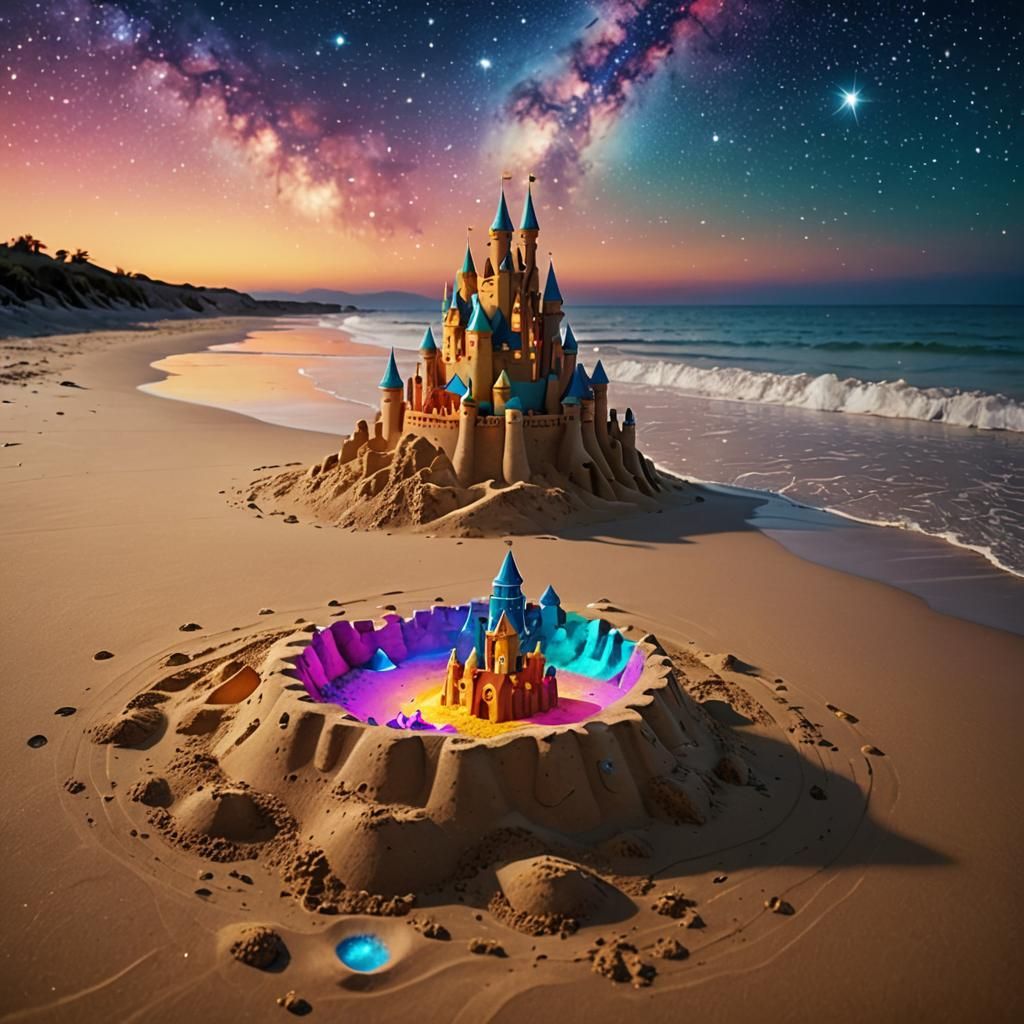 Sandcastle on the Beach