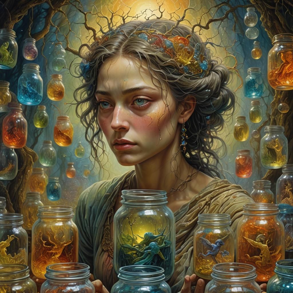 Eerie Supernatural Masterpiece in Hyperrealistic Style