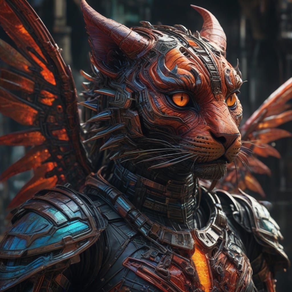 Gothic Hybrid Goddess of Music and Chaos