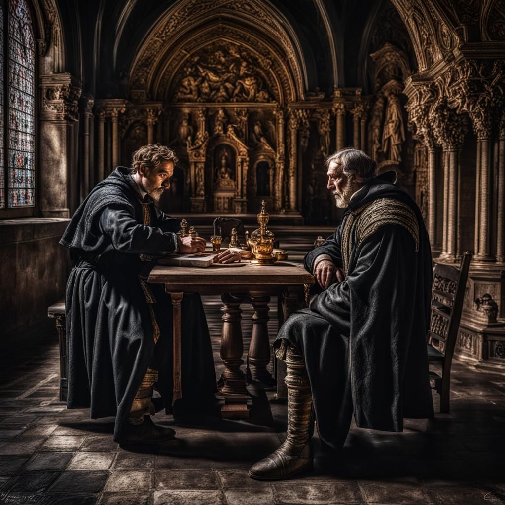 Hyperrealistic Gregory, Servant to Capulet in HDR