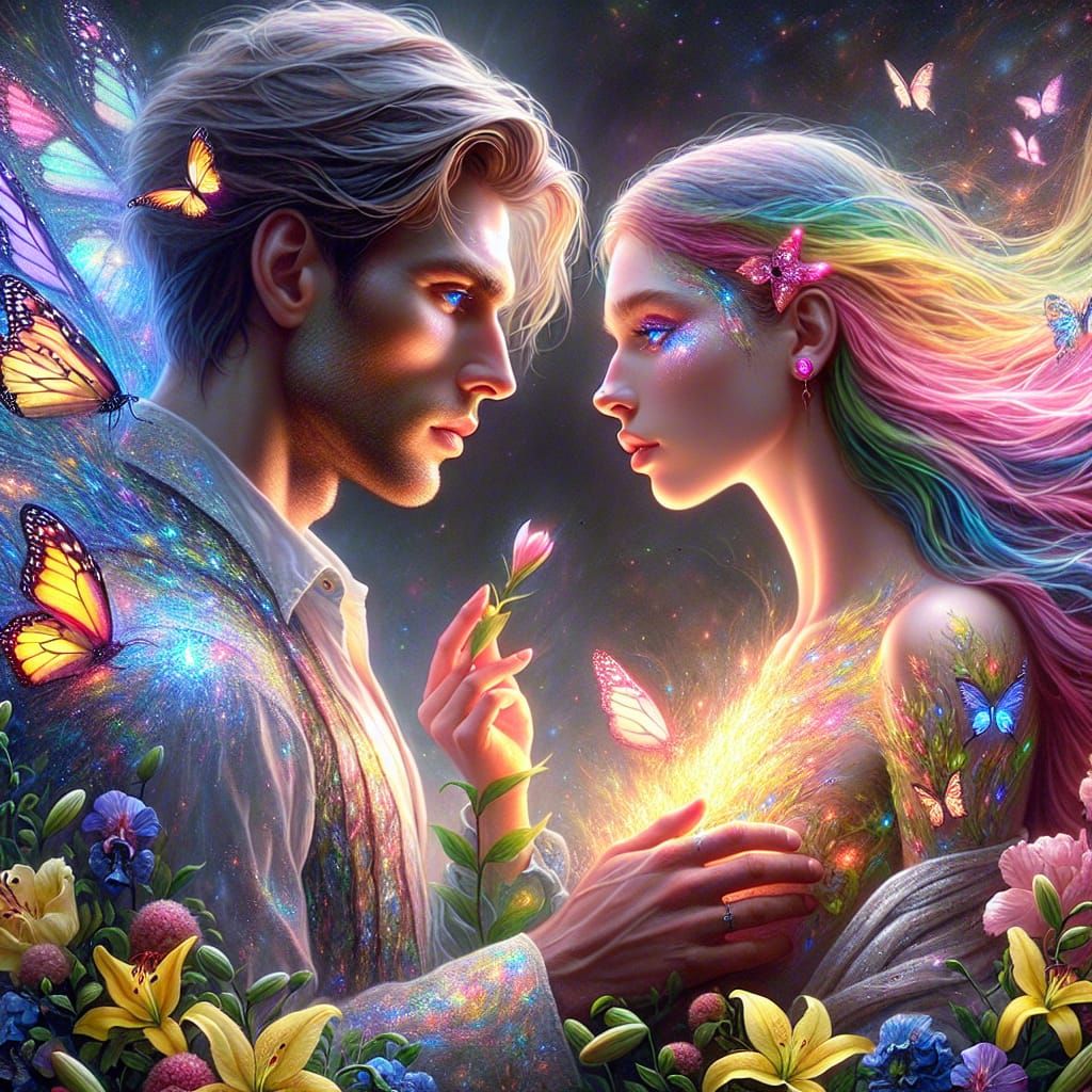 I see your true colours, that's why I love U...